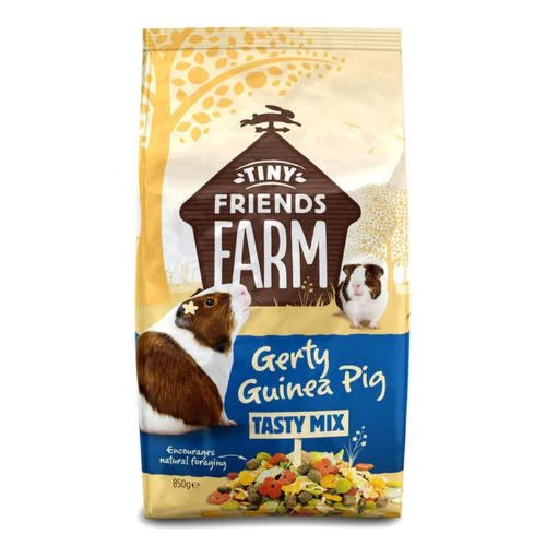Tiny Friends Farm Gerty Guinea Pig Tasty Food Mix 850g The Pet